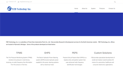 Desktop Screenshot of fzbtechnology.com